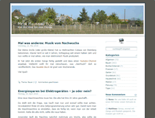 Tablet Screenshot of hausbaublog.sachsen-net.com